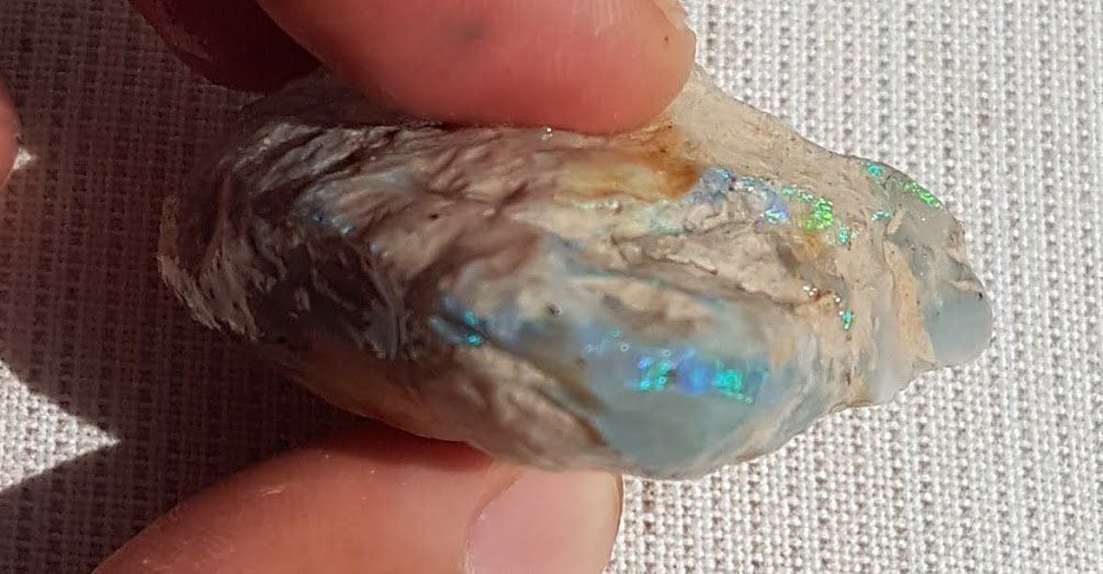 Pietre preziose: Schwarzer Opal 207ct Lightning Ridge Australien Natur – Nuovo e nell'imballaggio originale da zuerich venduto da Jewlsdesign 5