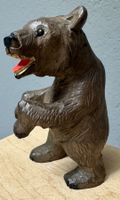 Alter kleiner Bär geschnitzt Holz Holzbär Brienzer 8 cm