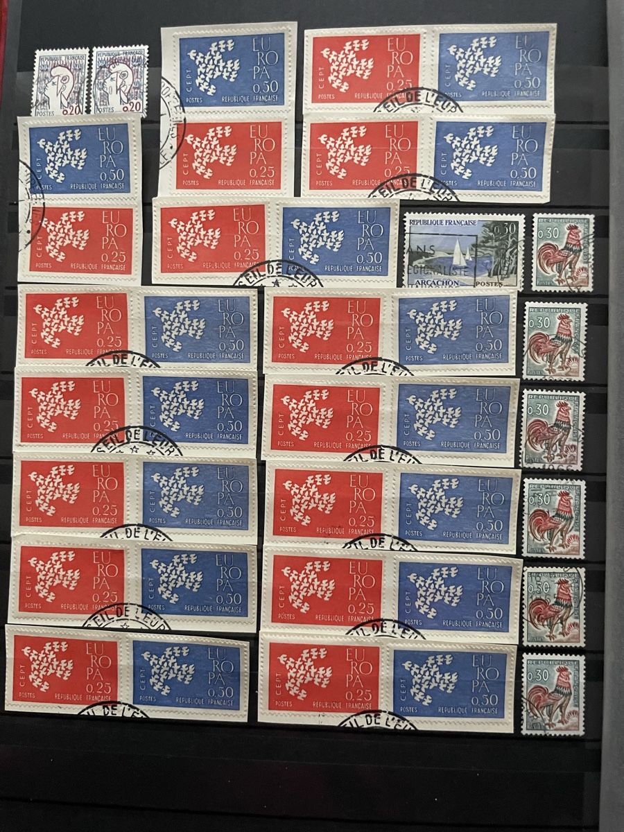 Alle Briefmarken: Frankreich 3 5s – Gebraucht aus Cham von Diablo1232 3