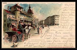 Litho Bern, Waisenhaus am Bärenplatz mi