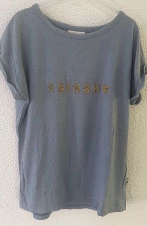 Pomp de lux T-Shirt blau Grösse 134/140 rainbow blau