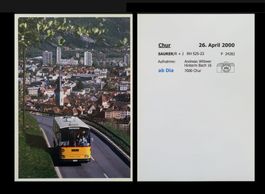 Chur Malixerstrasse Postauto Saurer R&J RH525-23 P 24282
