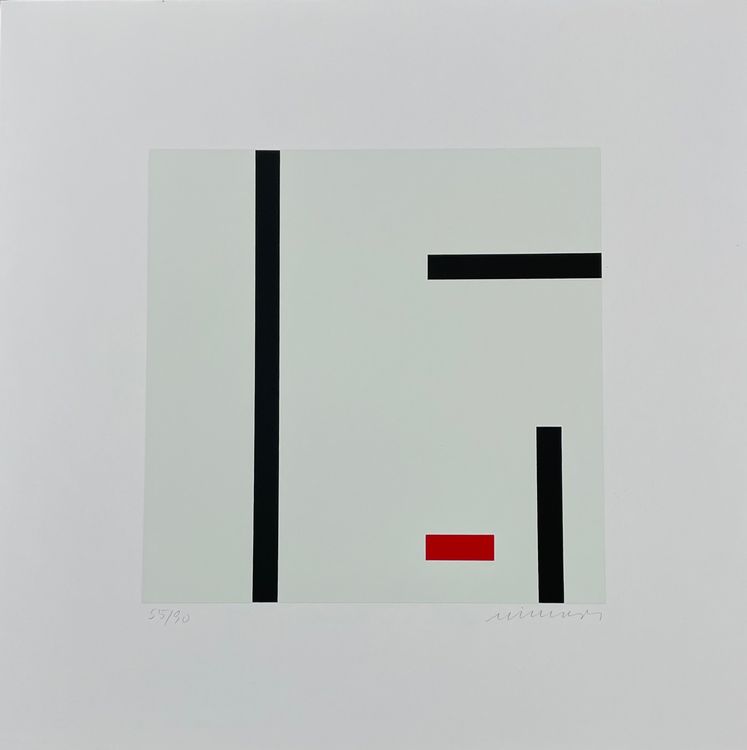 Jo Niemeyer (1946) Serigraphie Handsigniert Kaufen auf Ricardo