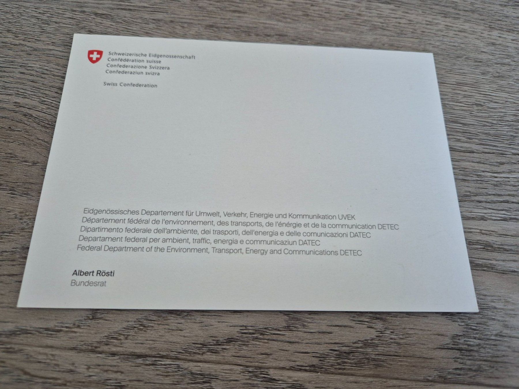 Autografi: Autogrammkarte Albert Rösti Originalunterschrift – Nuovo (secondo la descrizione) da Eglisau venduto da nicij79 1