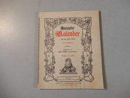 Appenzeller Kalender von 1964 - Rarität für Sammler!