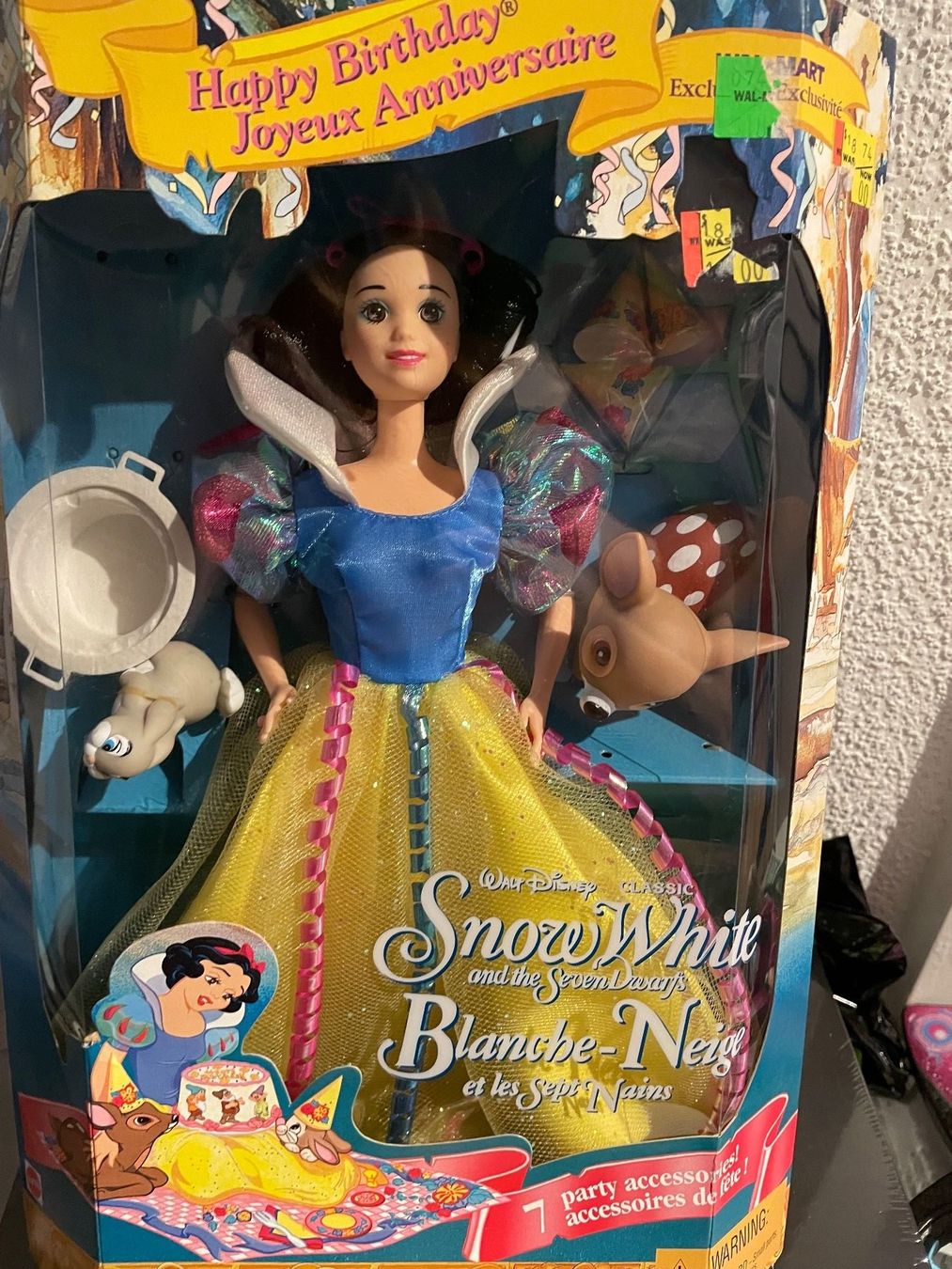 Bambole: BARBIE PRINZESSIN SCHNEEWITTCHEN – Nuovo e nell'imballaggio originale da Zürich venduto da venusandmars