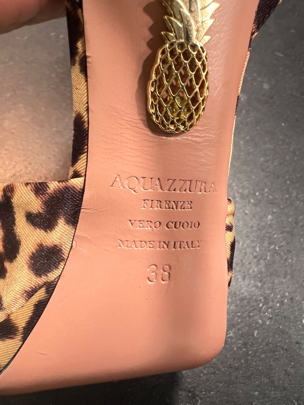 Aquazzura Scarpe da donna: AQUAZZURA LEOPARD PRINT SANDALS – Nuovo (secondo la descrizione) da Lausanne venduto da NYC67 6