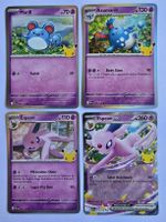Pokémon 30th Celebration – Karten 067–070/128 Set EN 🇬🇧