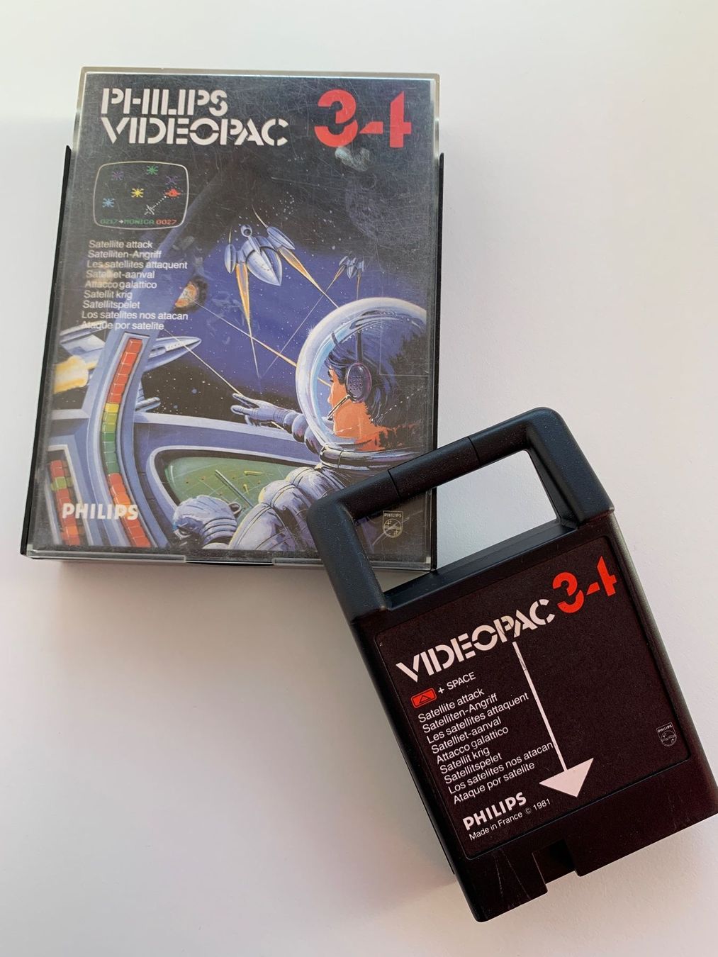 Giochi: Philips Videopac: 34 - Satelliten-Angriff – Usato da Kaiseraugst venduto da Marsupower