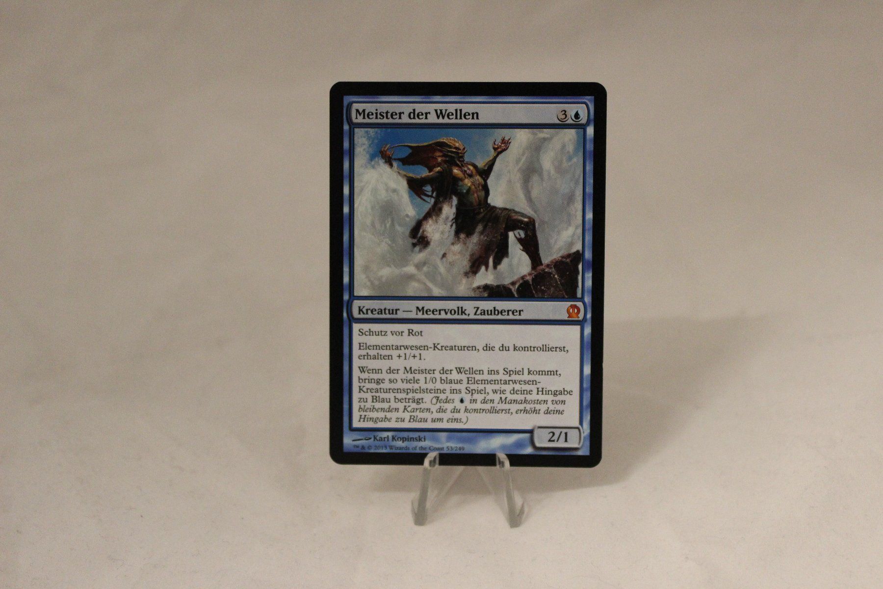 Magic The Gathering Carte collezionabili: Meister der Wellen - Magic – Usato da Dulliken venduto da Sefty