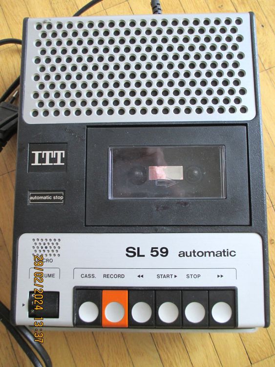 ITT - SL 59 AUTOMATIC CASSETTEN RECORDER (Gebraucht) in zürich für CHF ...