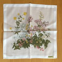 KREIER / DOERIG  Taschentuch  Motiv Wiesenblumen  neu