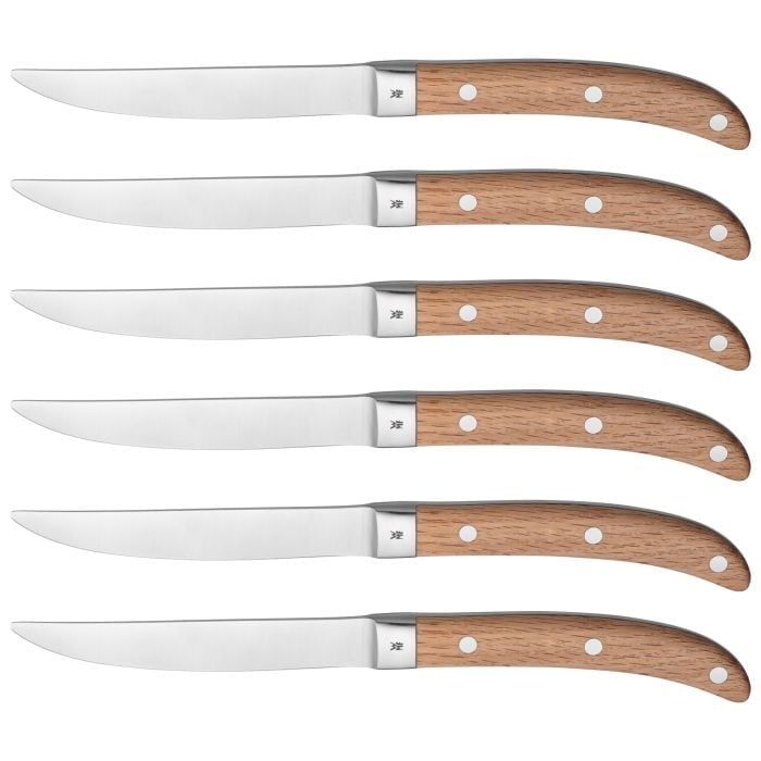 WMF Coltelli: WMF RANCH STEAKMESSER-SET, 6-TEILIG – Nuovo e nell'imballaggio originale da Root venduto da NaBr76 1