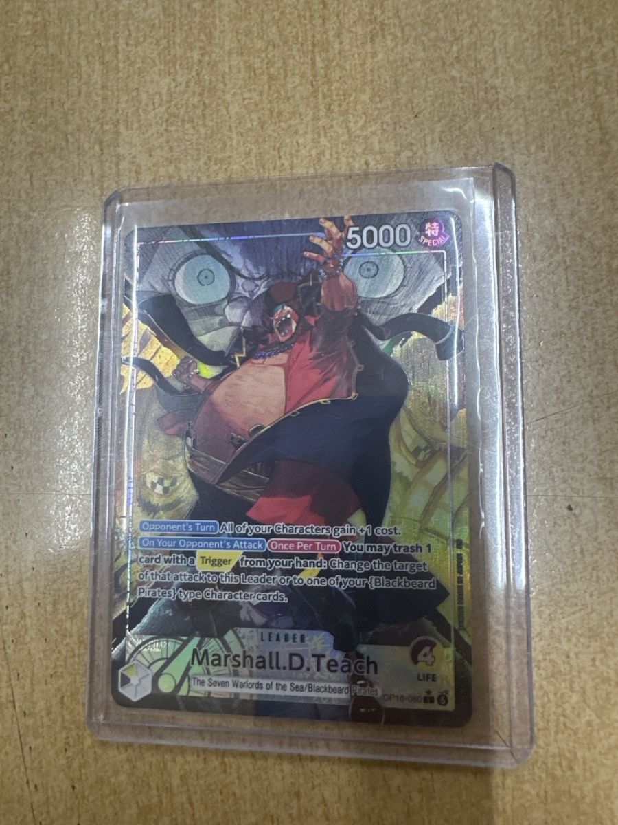 Bandai Cartes à collectionner: One Piece Marshall.D.Teach (OP16-080) – Neuf (Voir description) à Aesch BL par LeekTCG