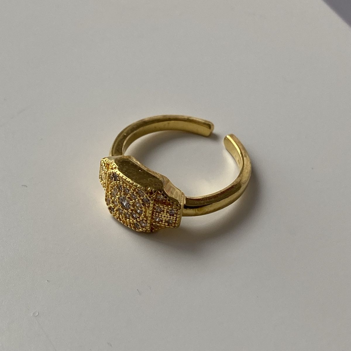 Anelli: 18KGP Vintage Messing Ring – Nuovo (secondo la descrizione) da Givisiez venduto da dor_xb9k 1