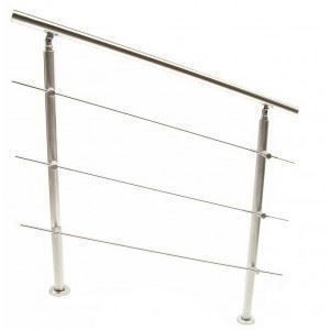 Geländer: 57209 - Edelstahl Treppengeländer 120cm - 3 Querstreben – Neu und originalverpackt aus Wallenwil von toesstal-vertrieb 6