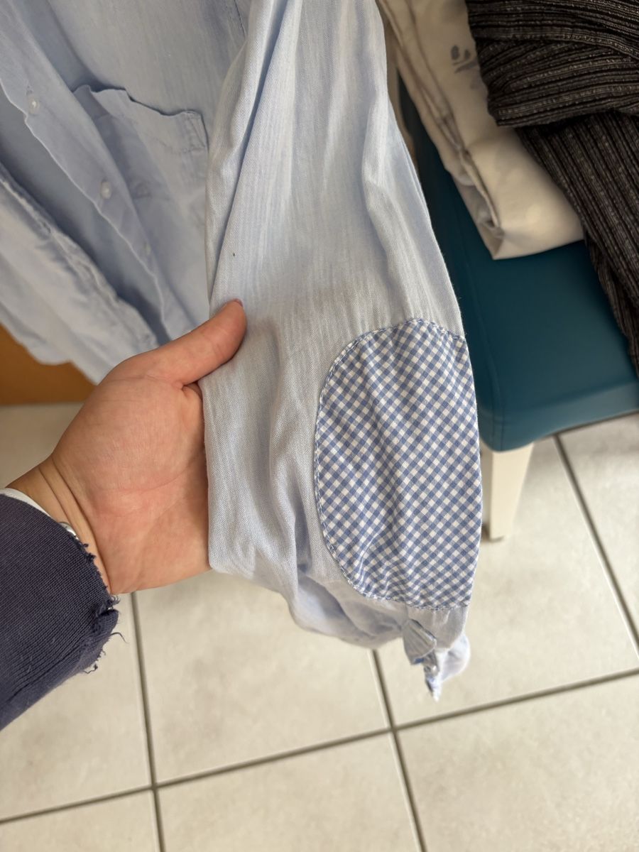 Camicette: Damen Bluse L.O.G.G. hellblau kariert Grösse 40 gebrauch – Nuovo (secondo la descrizione) da Schüpfen venduto da ani_gj8r 1