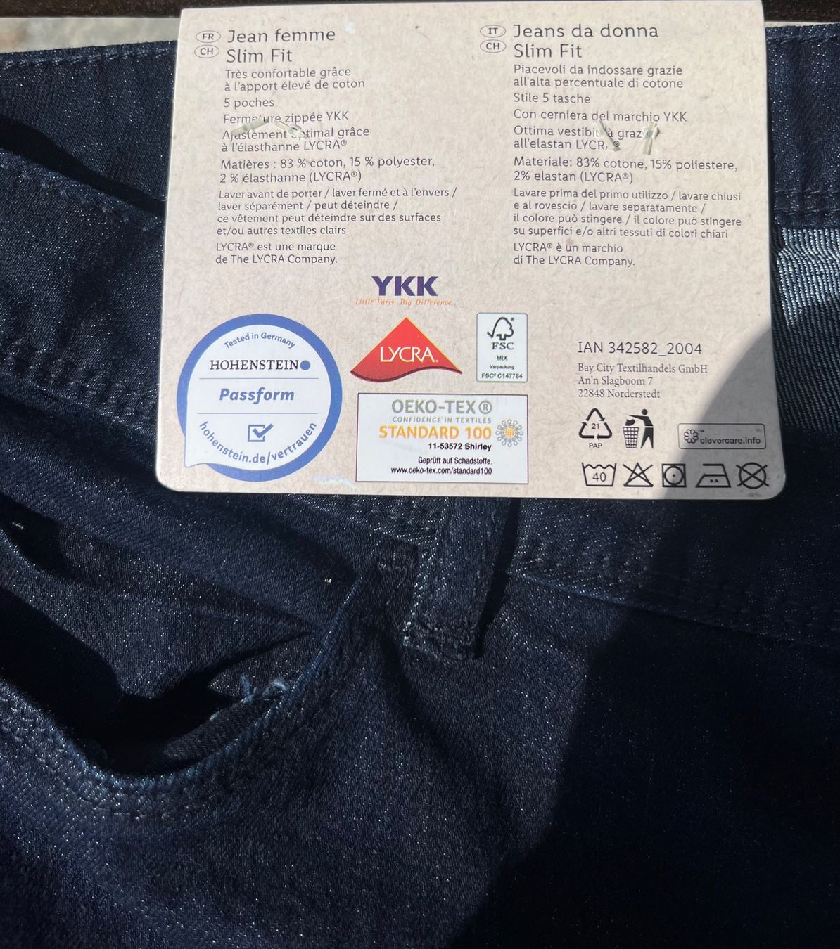 Jeans: Jeans taille 42 neufs – Nuovo e nell'imballaggio originale da Neuchâtel venduto da Virg30 6