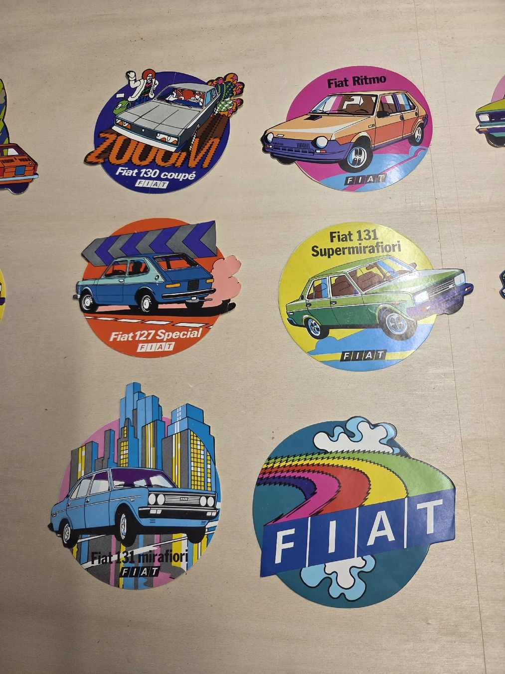 Sticker: Fiat aufkleber Sammlung  – Usato da Wetzikon ZH venduto da AmacherM 1
