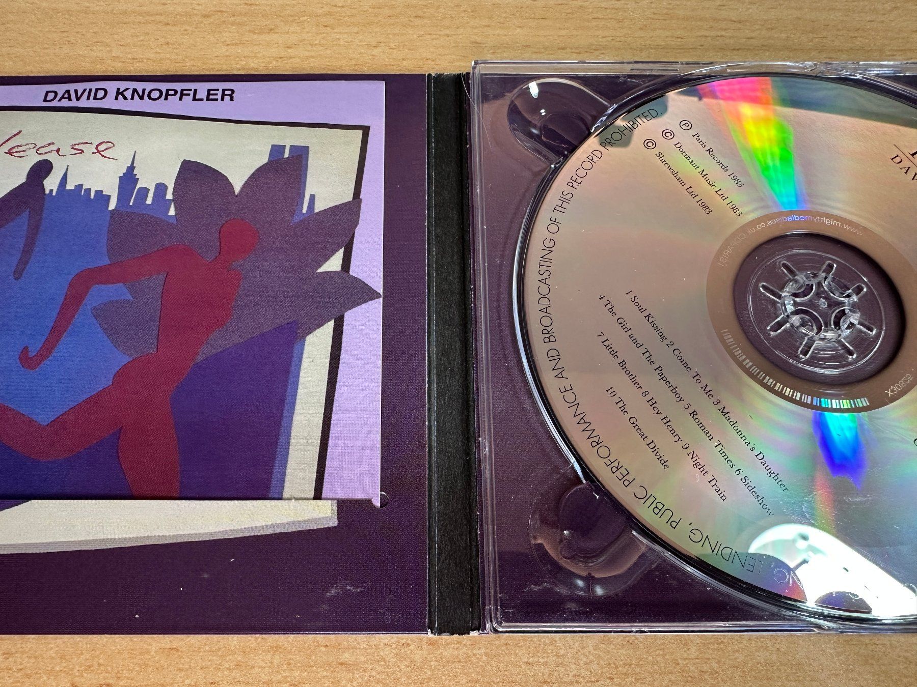 CD: K0 David Knopfler – Release – Usato da Rikon im Tösstal venduto da Alpenmutz 2