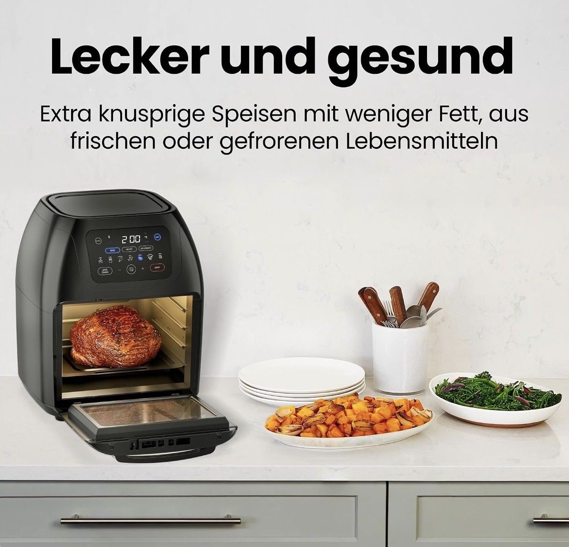 Elettrodomestici da cucina: NEW Chefman Heißluftfritteuse Airfryer – Nuovo e nell'imballaggio originale da Zürich venduto da pau_7cfk 4