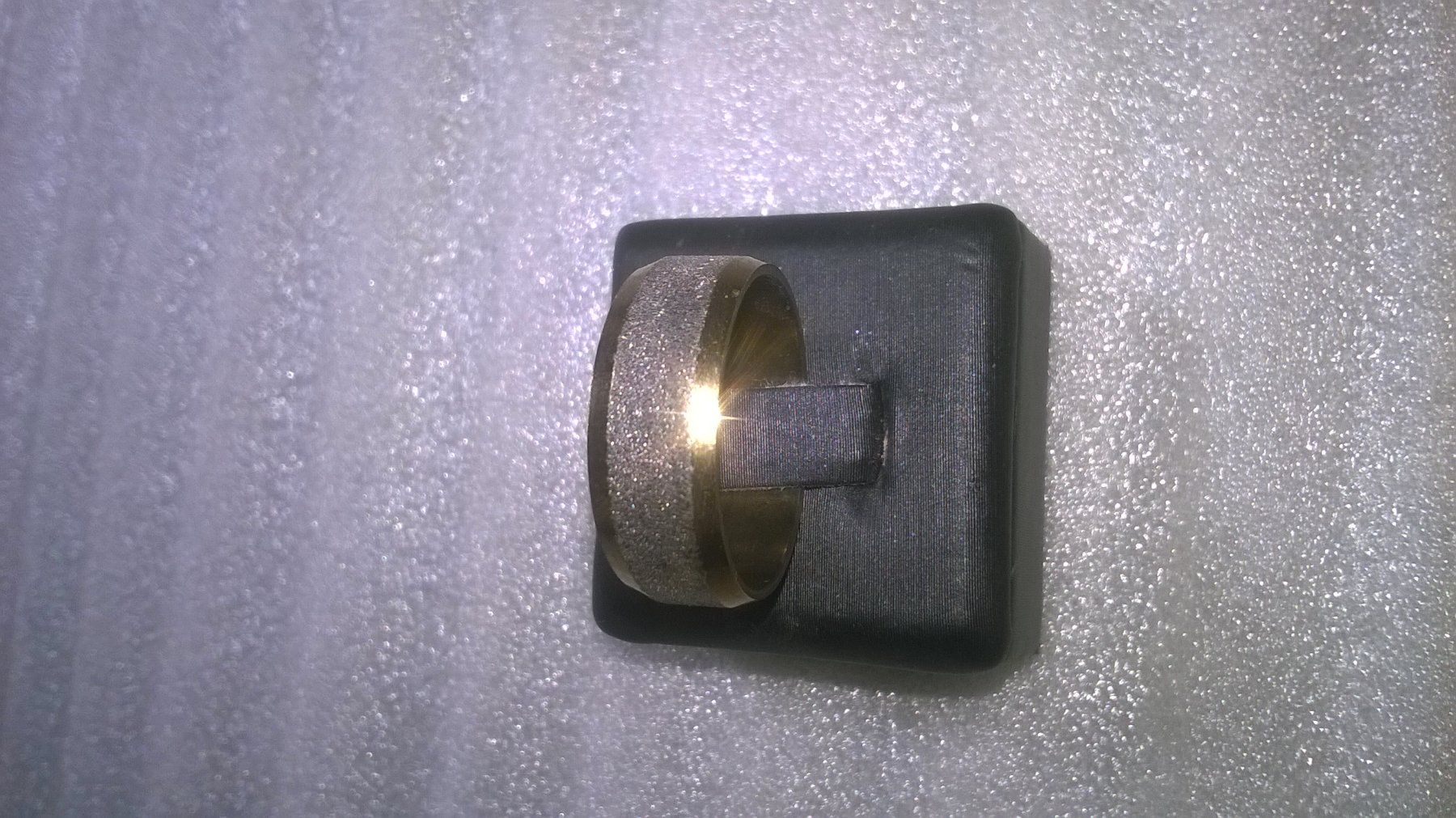 Anelli: ring edelsthal,,,vergoldet  und versilbert,,glitzer – Nuovo (secondo la descrizione) da Basel venduto da bijoutrie_4 3