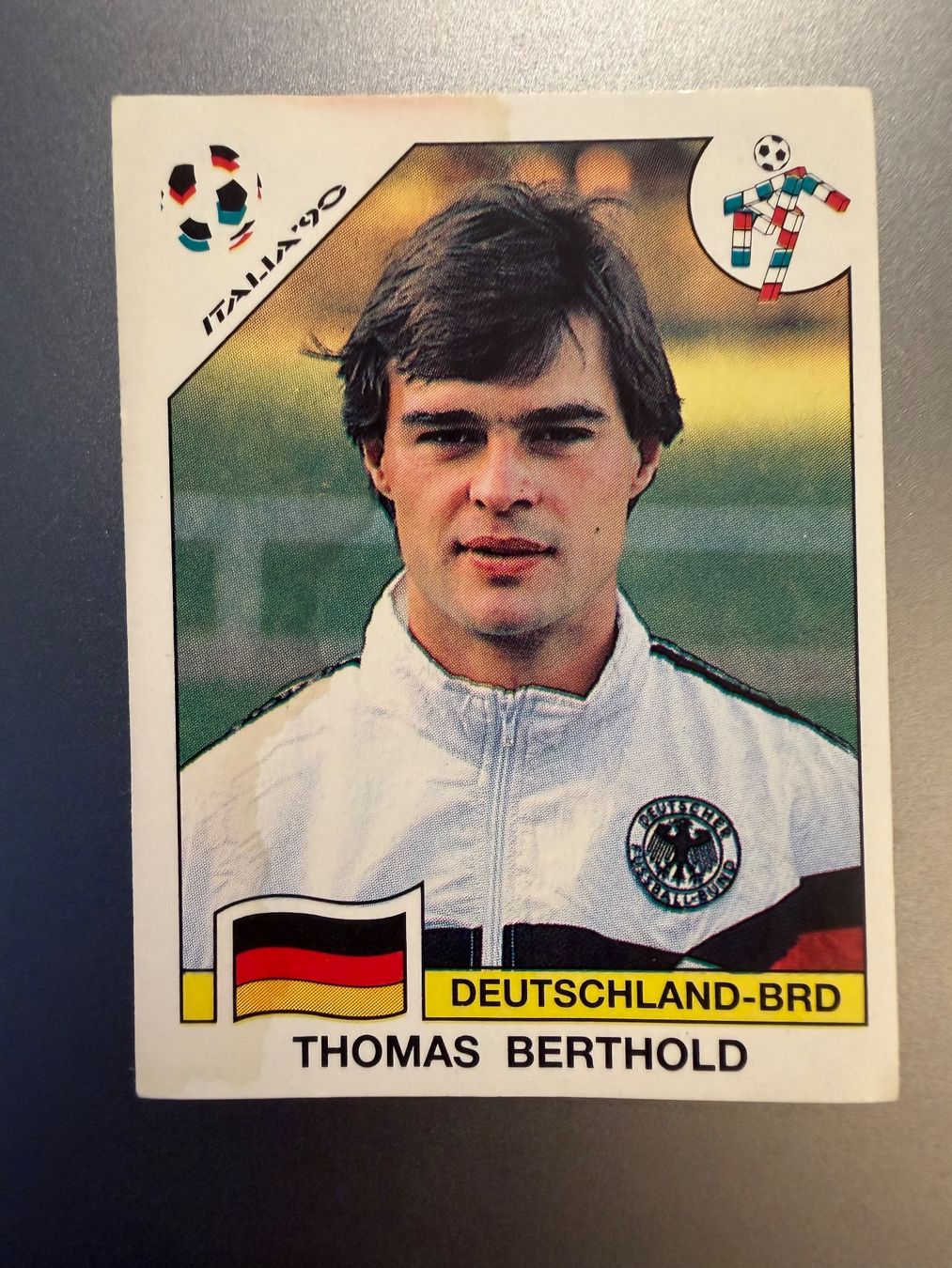 Panini Carte collezionabili: Panini World Cup Italia 1990 - Thomas Berthold #252 – Usato da Nyon venduto da Wyvern