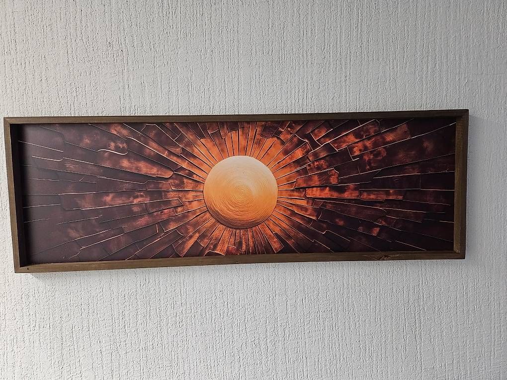 Cornici: Bilderrahmen Sonne 120x40 cm neu – Usato da Mumpf venduto da ivd_y8hf 2