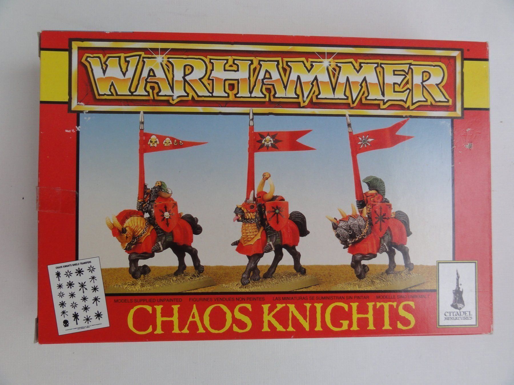 Kit di modellismo & Modellini statici: Warhammer - Chaosritter - Chaos - OOP – Usato da Biberstein venduto da Lou13lou