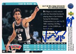Vinny Del Negro NBA Spurs Autogramm Upper Deck 6x9cm