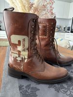La Martina Polo Player Boots, Size 39, Brown Leather 🐴