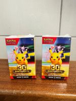 Lot 2 boîtes Pokémon 30e anniversaire 6 boosters occasion