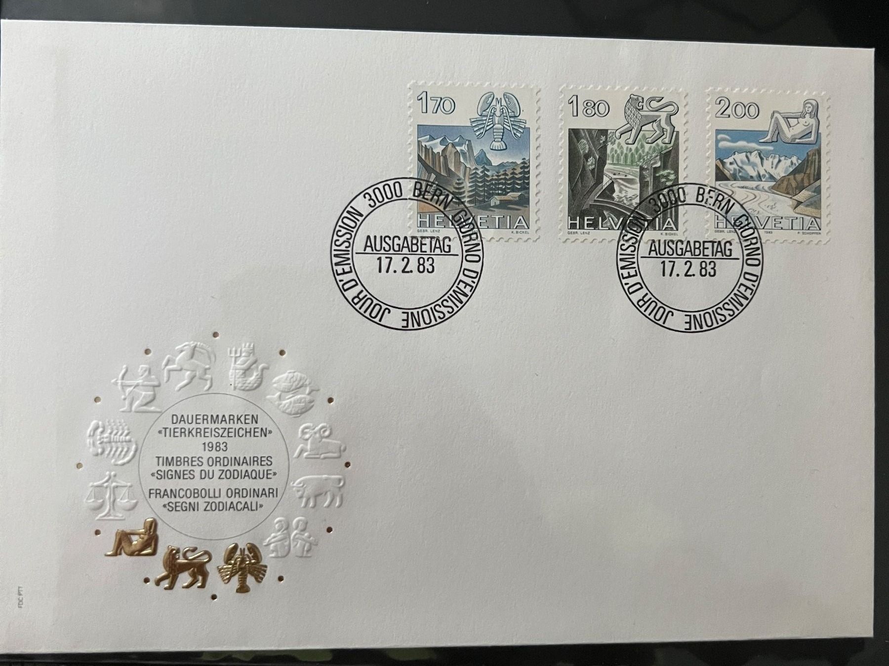 Tutti i francobolli: Erstagsbrief 1983 – Usato da Rotkreuz venduto da Parcore
