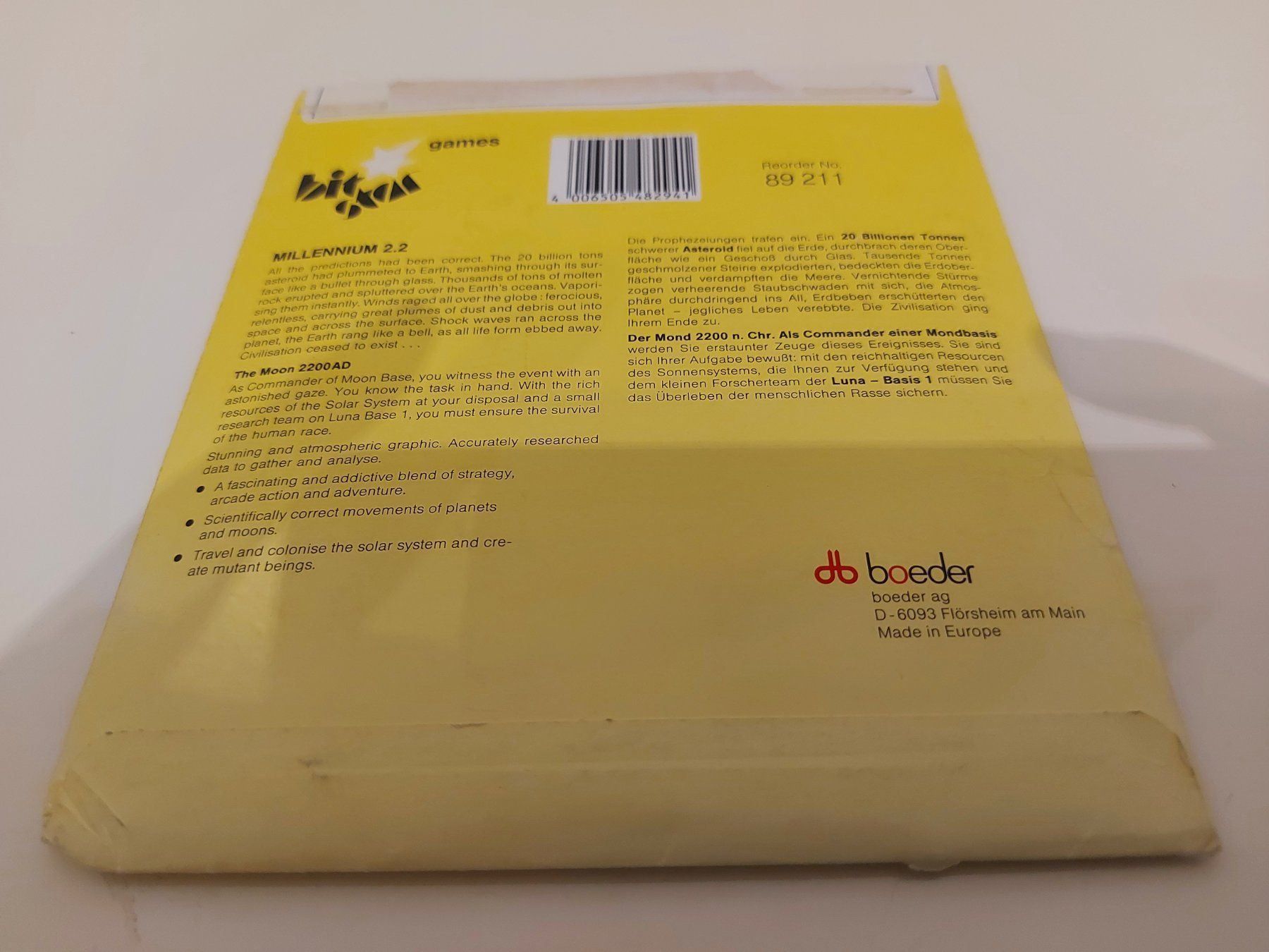 Giochi: Millennium 2.2 Amiga English Version – Usato da Aarau venduto da Kaesekuchen2000 3