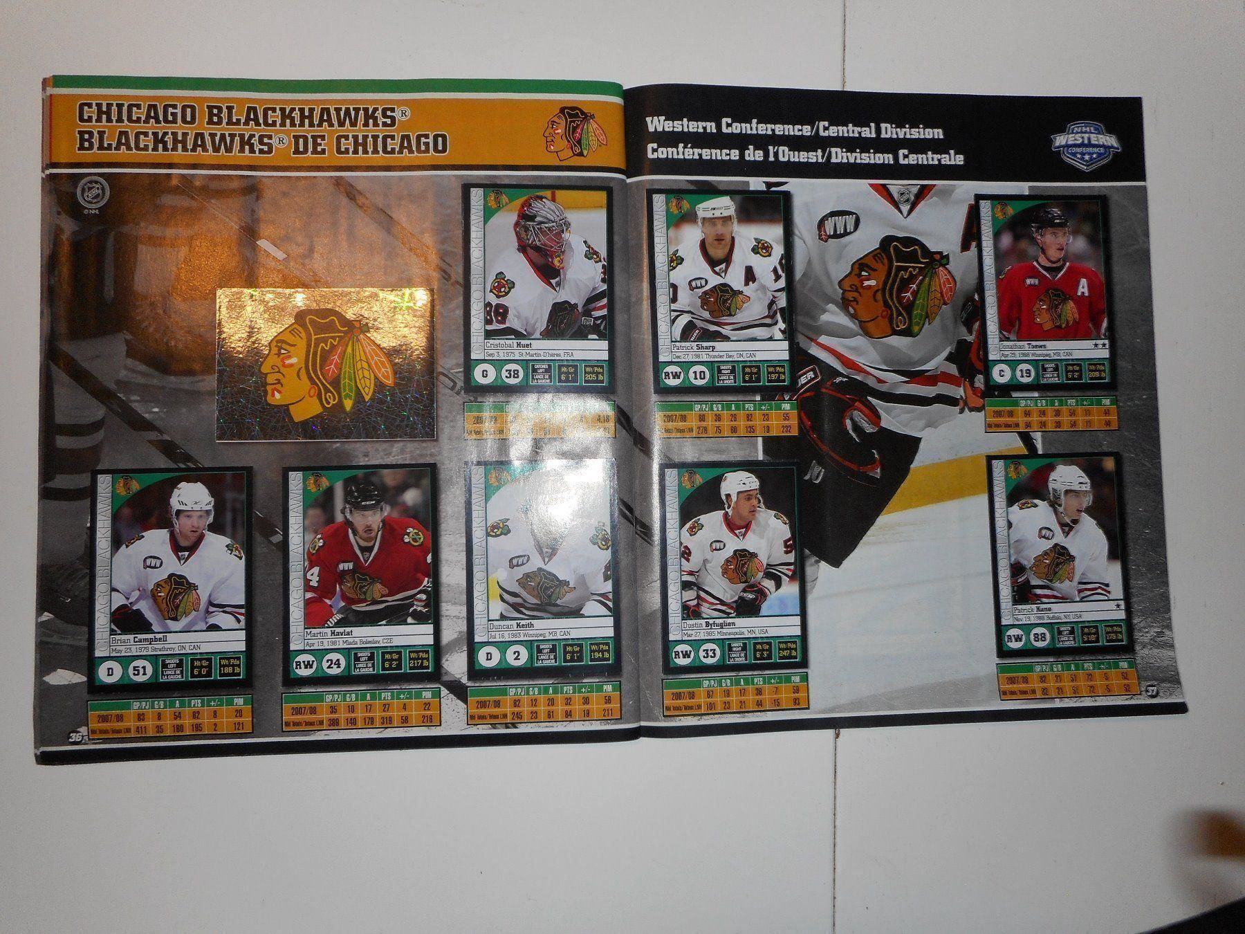 Panini Alben: Album NHL/Eishockey 2008/2009 komplett – Gebraucht aus Cham von Paniniworld 8