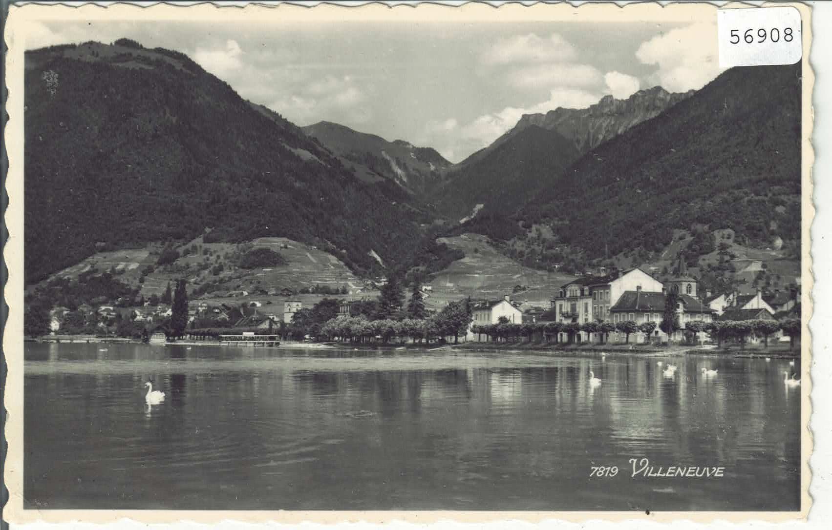 Ansichtskarten: Villeneuve - Vue generale – Gebraucht aus Ettingen von Kartenplanet