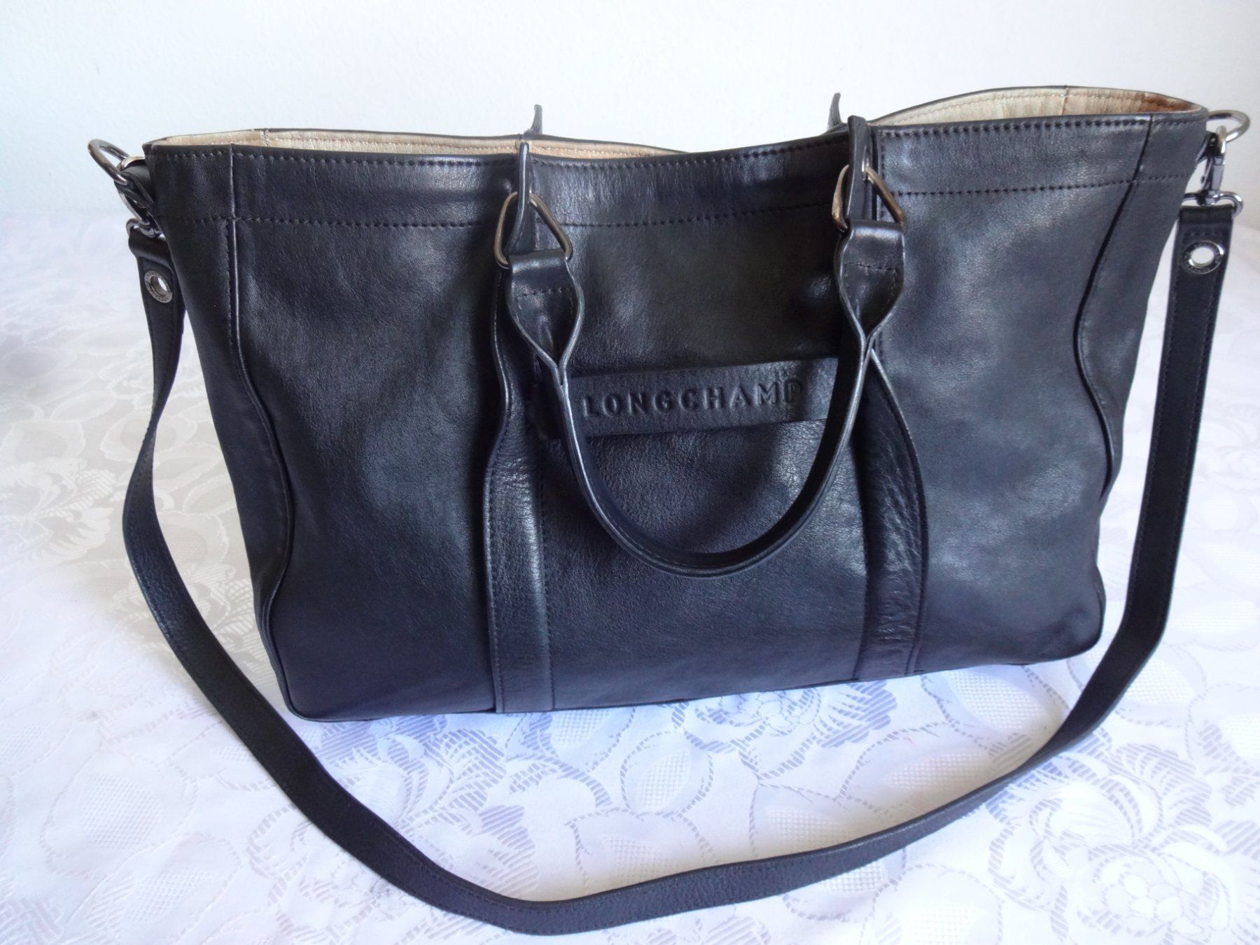 Longchamp Borse da donna: *** Longchamp *** Echtleder  Hand od. Umhängetasche – Nuovo (secondo la descrizione) da Frauenfeld venduto da Riaa 1