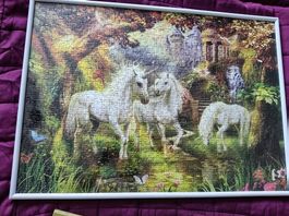 Wunderschönes gerahmtes Puzzle im Format ca. 50×70 cm