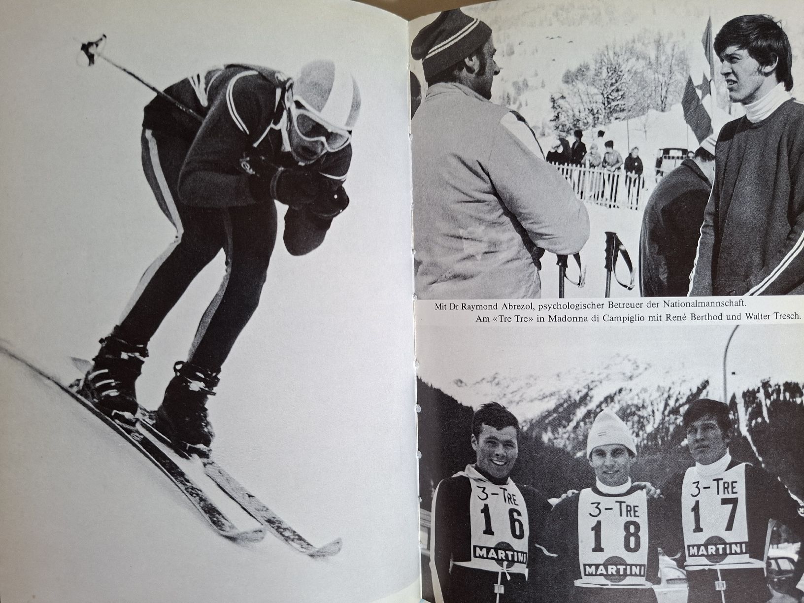 Livres: Bernhard Russi Buch von 1971  – D'occasion à Schwanden Sigrisw par cadieux71 6