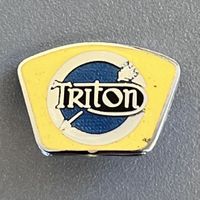 Badge de la marque de moto Triton