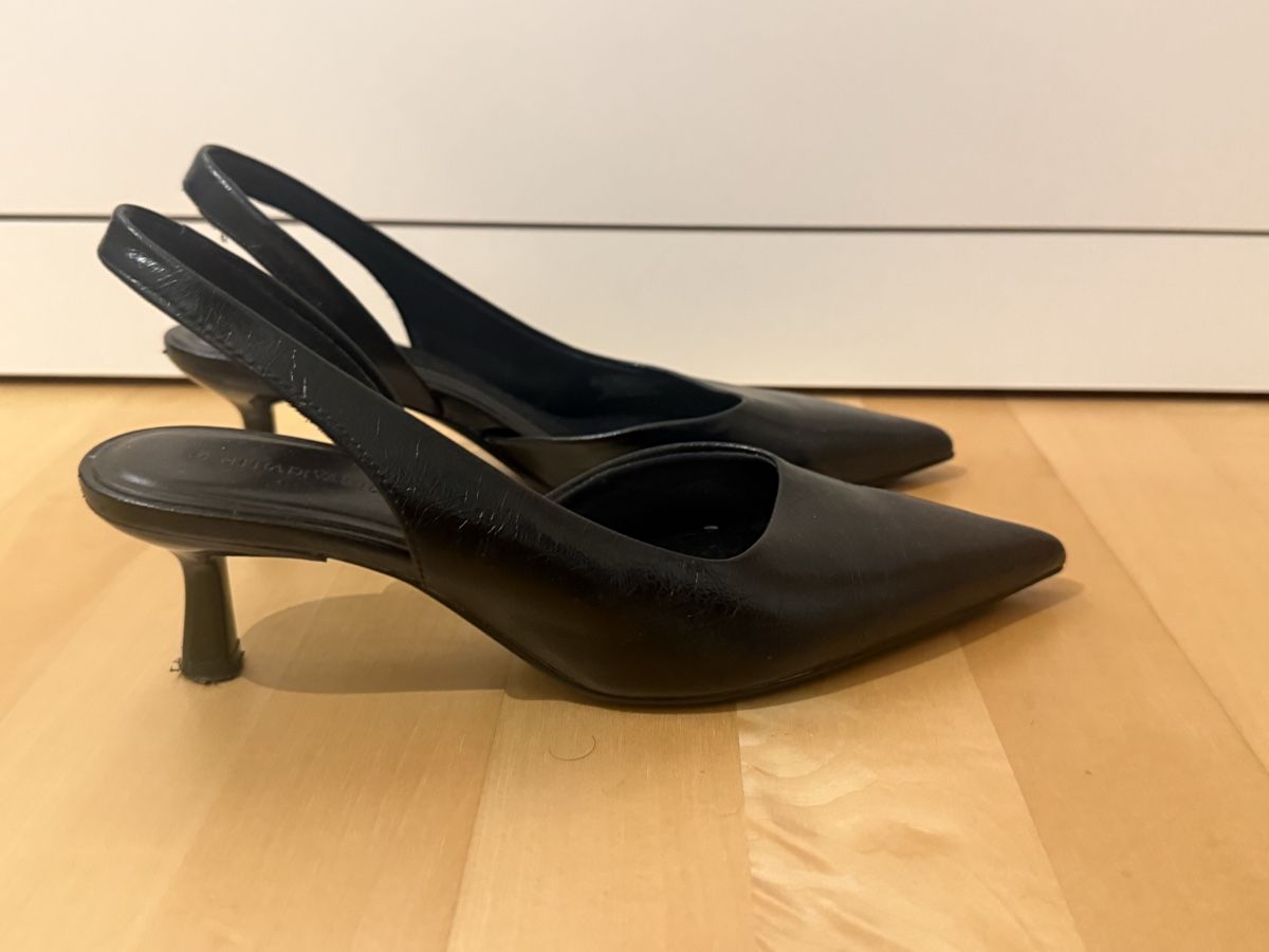Damenschuhe: Slingback Pumps schwarz Grösse 37 – Neu (gemäss Beschreibung) aus Zollikofen von Akshy 2