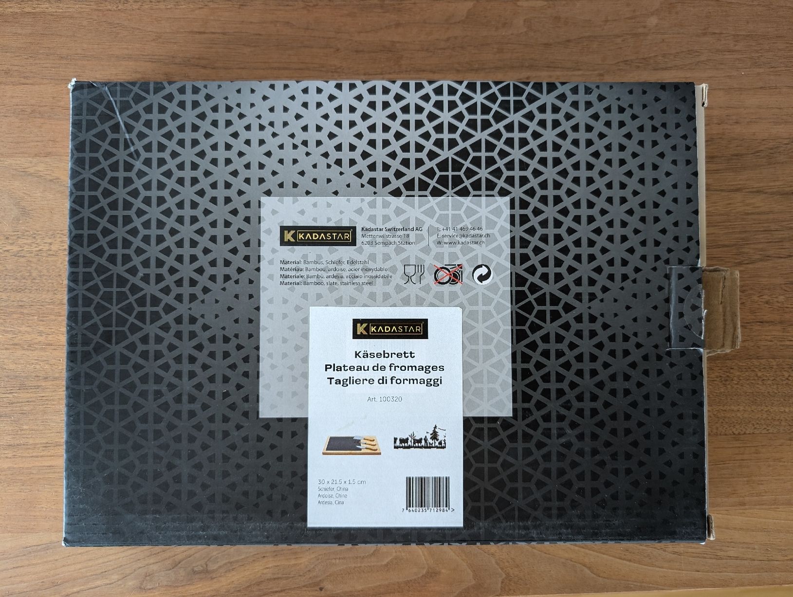 Set di piatti: Käse-Set 5-teilig – Nuovo e nell'imballaggio originale da Uster venduto da proshka74 2