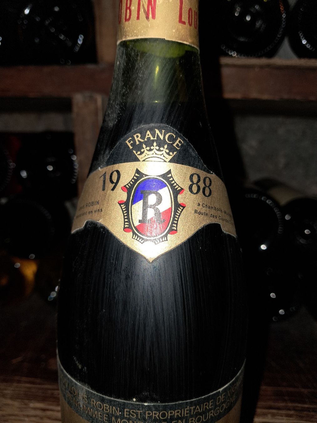 Vino: Louis robin Chateau de chenas grande reserve 1988 – Nuovo e nell'imballaggio originale da Le locle venduto da juliensaran 2