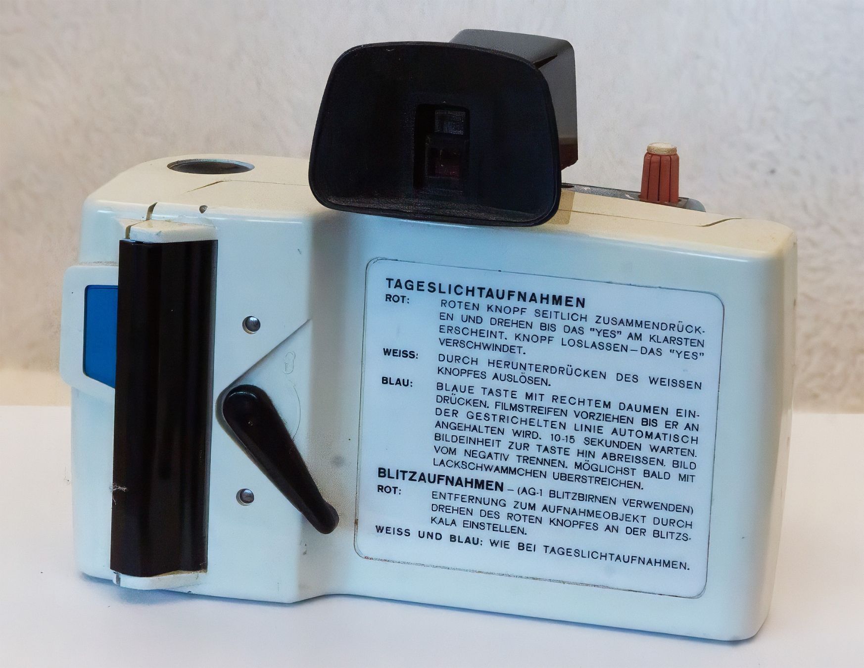 Polaroid Fotocamera: POLAROID LAND CAMERA SWINGER MODEL 20. – Usato da Zürich venduto da phueni 1