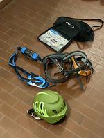 Kit Ferrata CAMP completo  Casco, Imbrago e Set Ferrata