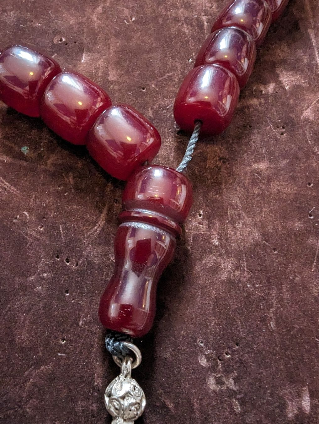 Altri gioielli: Cherry Amber Bernstein Gebetskette Gross – Usato da Baden venduto da swiss-alps 3
