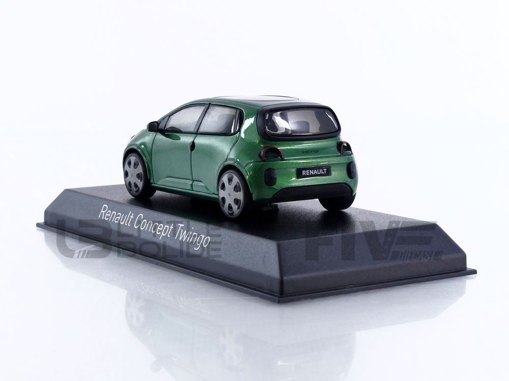 Renault Modellini d'auto: Renault Twingo E-Tech 100% Electric Concept 2024 grün met. – Nuovo e nell'imballaggio originale da Gerlafingen venduto da espero88 8
