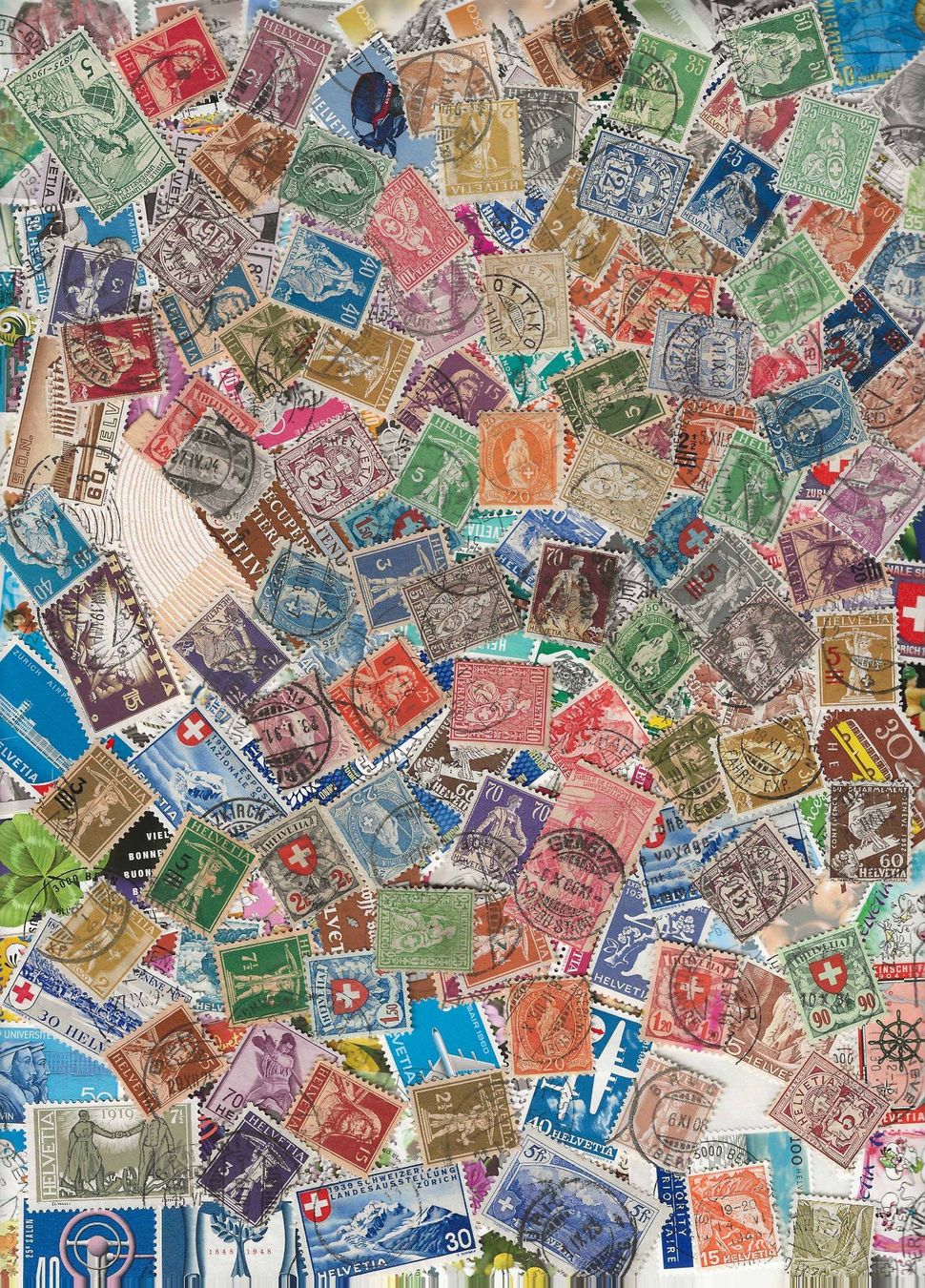 Tutti i francobolli: VR03 - 30 gr. timbres CH en vrac – Nuovo e nell'imballaggio originale da Trélex venduto da Phil_Albert