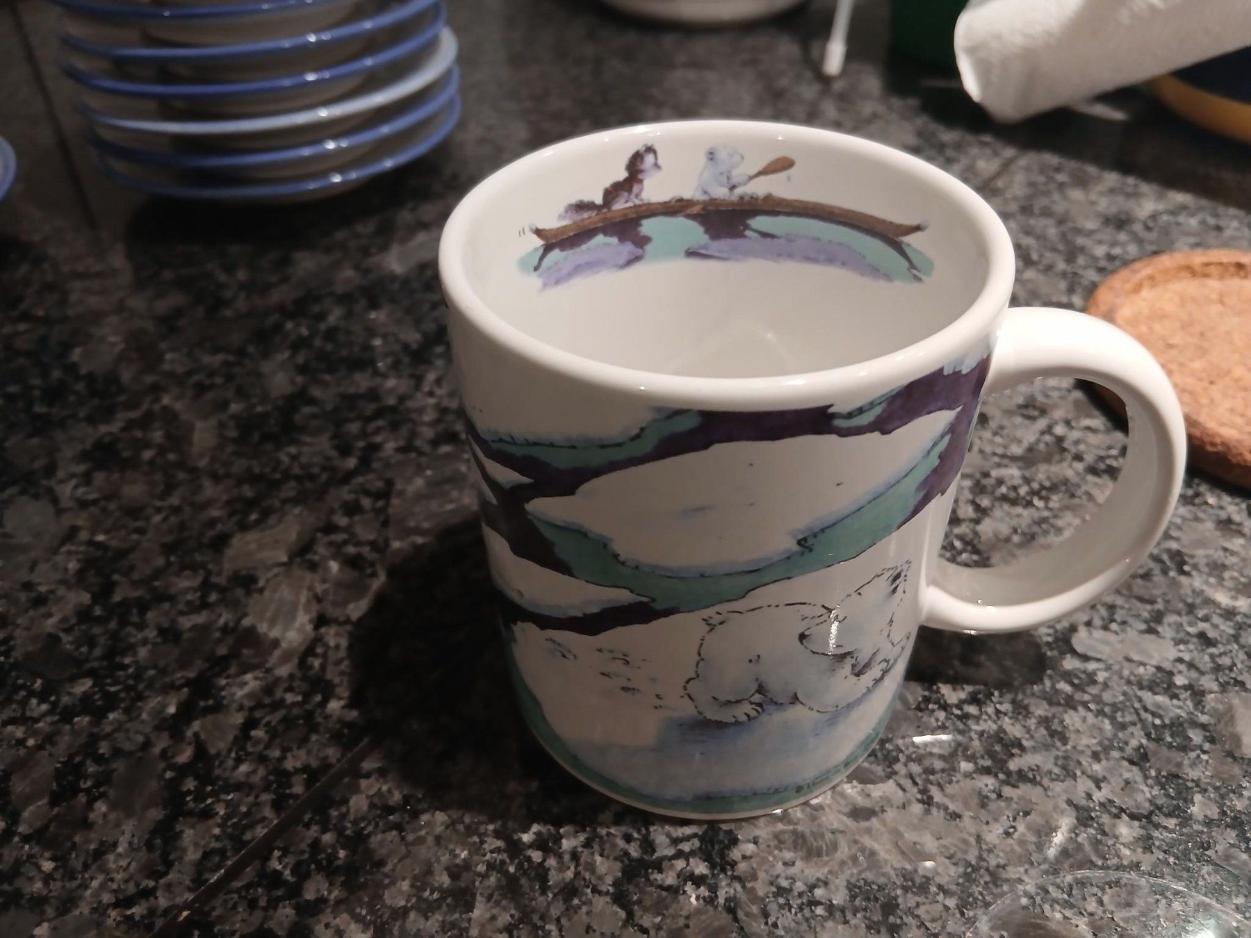 Tazze: Kinder-Tasse vom kleinen Eisbärn – Usato da Winterthur venduto da seh_9dhc
