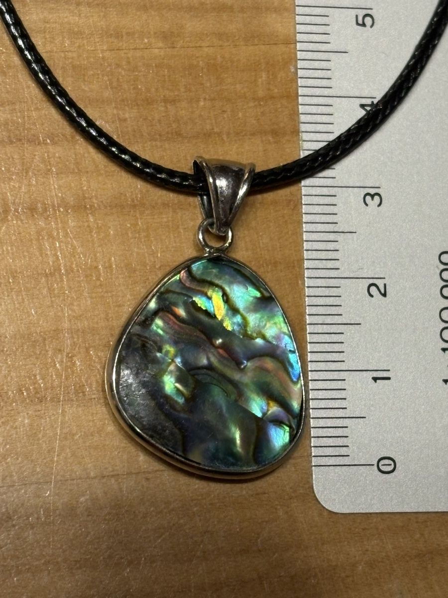 Catenine: Kette mit Perlmutt Anhänger – Usato da Rümlang venduto da euqinom16 1